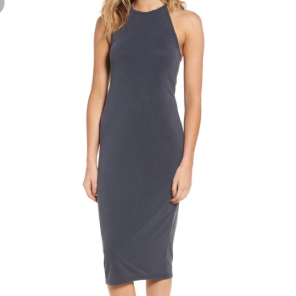 Treasure & Bond Cutaway Tank Dress, black size XXS